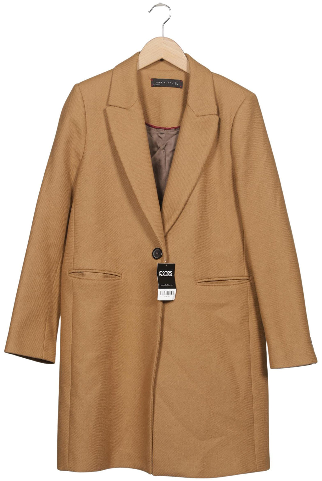 Zara Women Coat Beige Size L 2