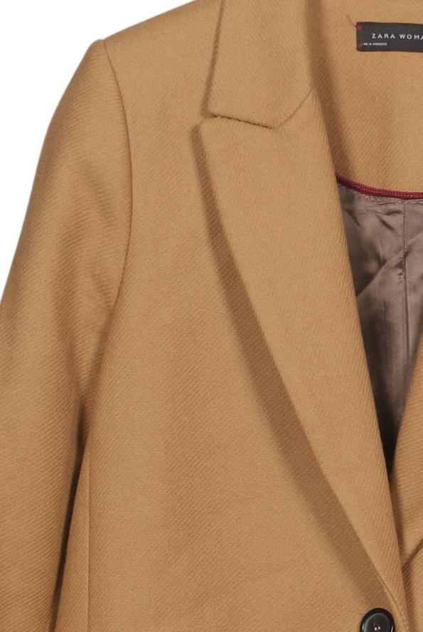 Zara Women Coat Beige Size L 4