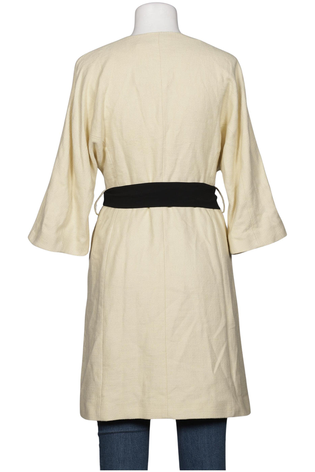Zara Women Coat Cream White M 5