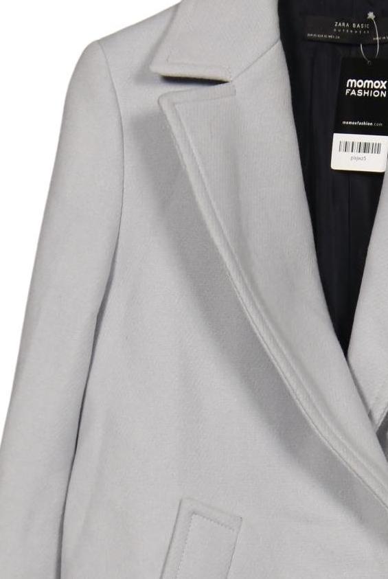 Zara Damen Mantel Hellblau XS 6