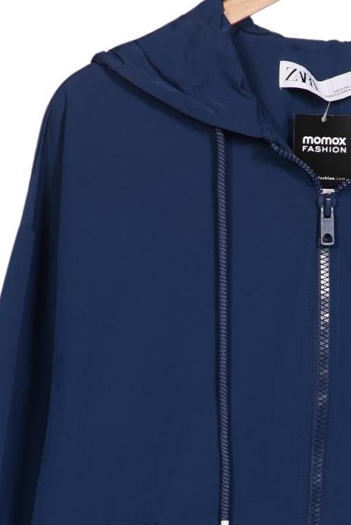 Zara Women Coat Navy Blue Size XS 8