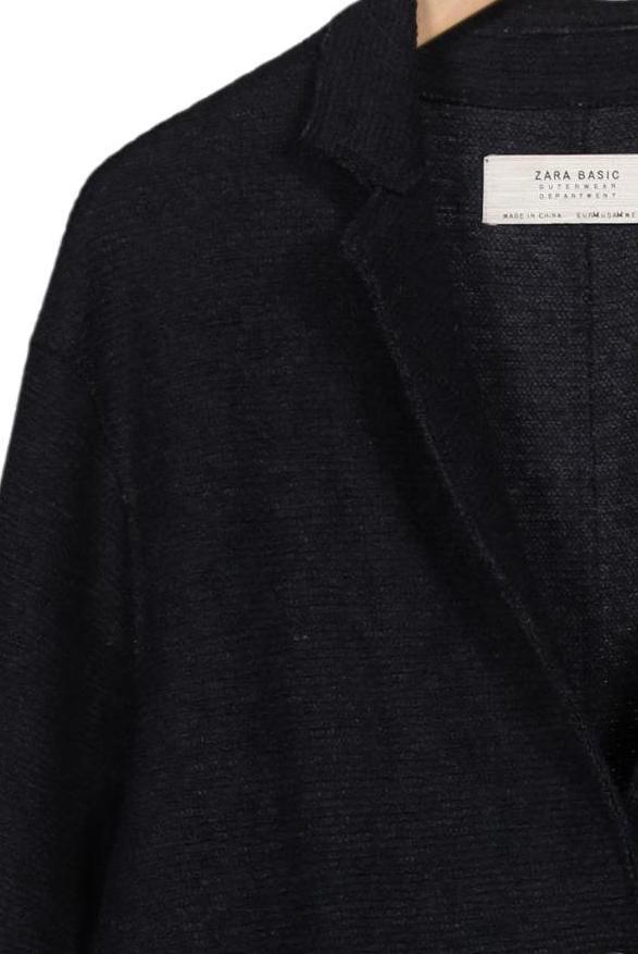 Zara Damen Mantel Schwarz M 8