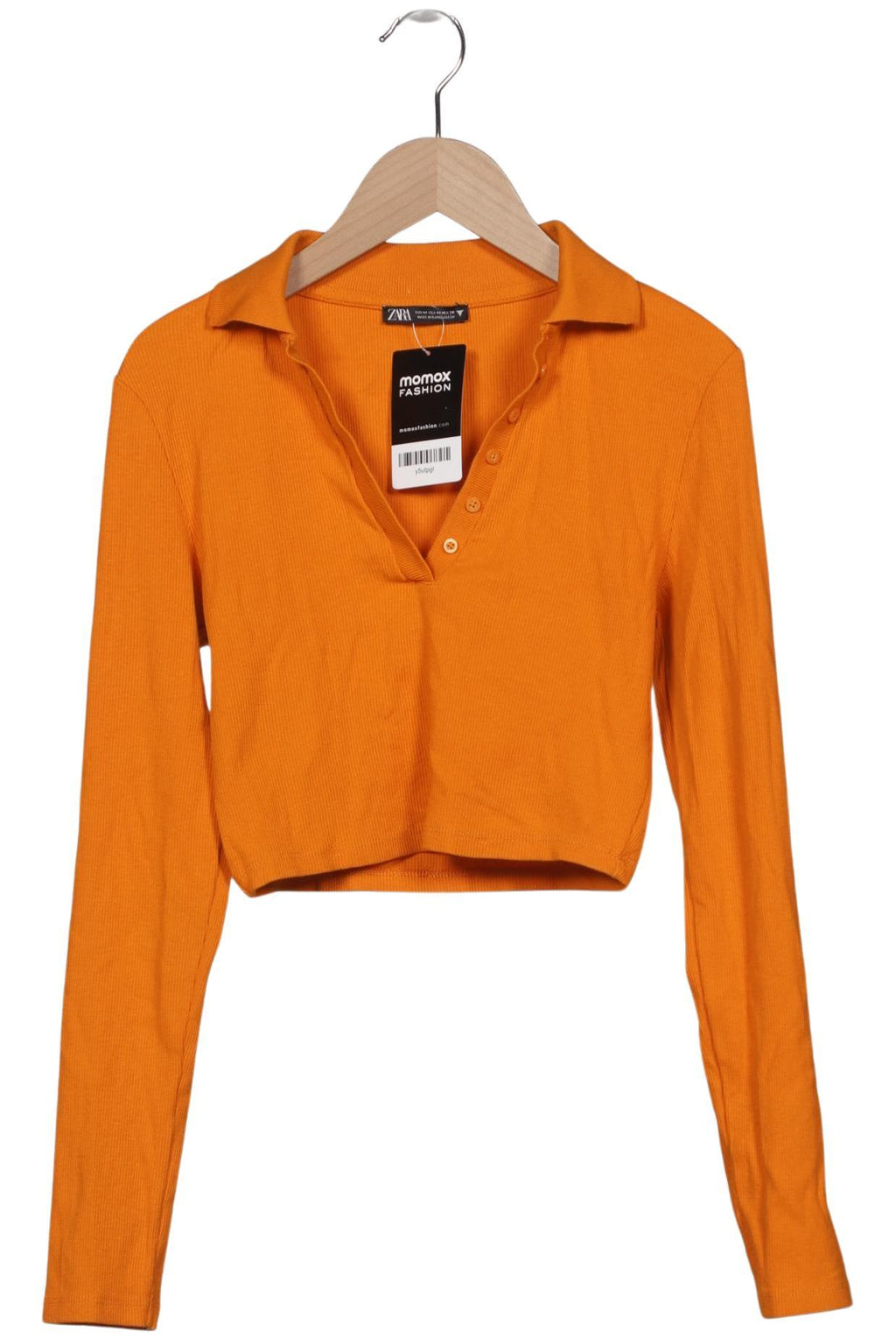 Zara Polo Shirt Orange M 2