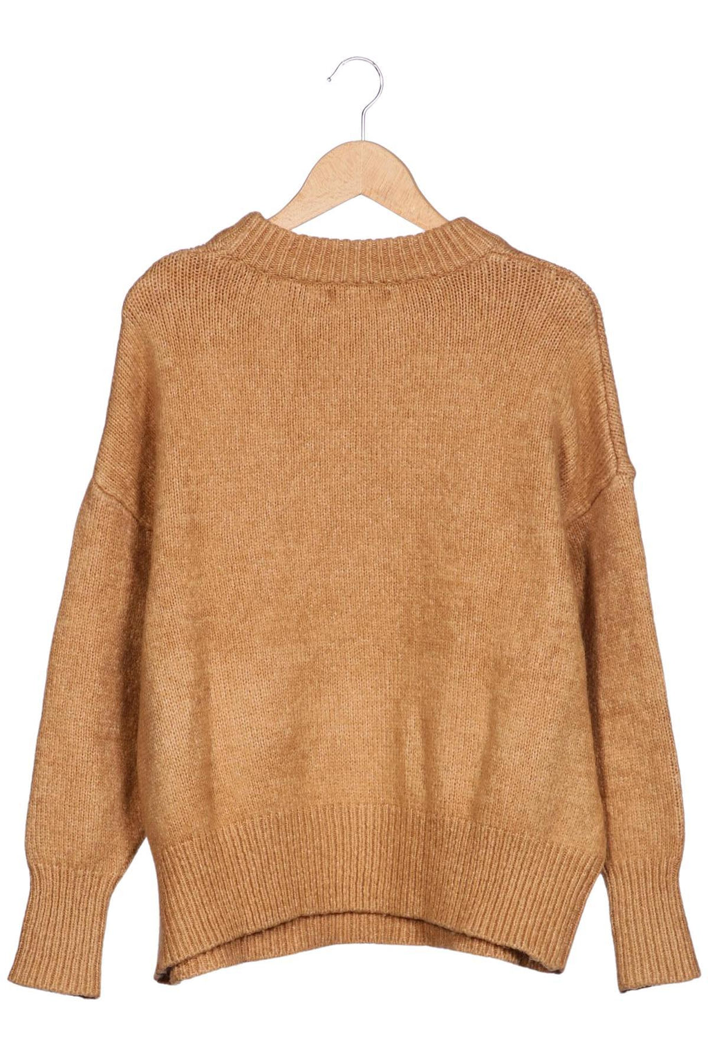 Zara Damen Pullover Beige Size S 3
