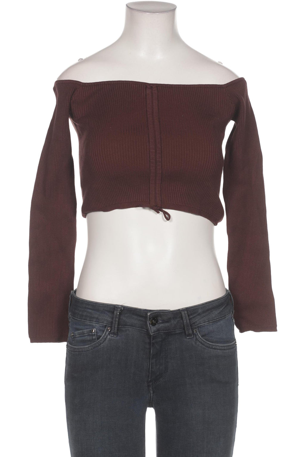 Zara Women's Sweater Bordeaux Size M 6