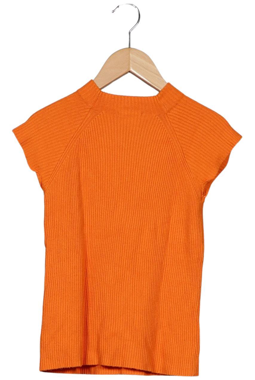 Zara Women's Sweater Orange M 6