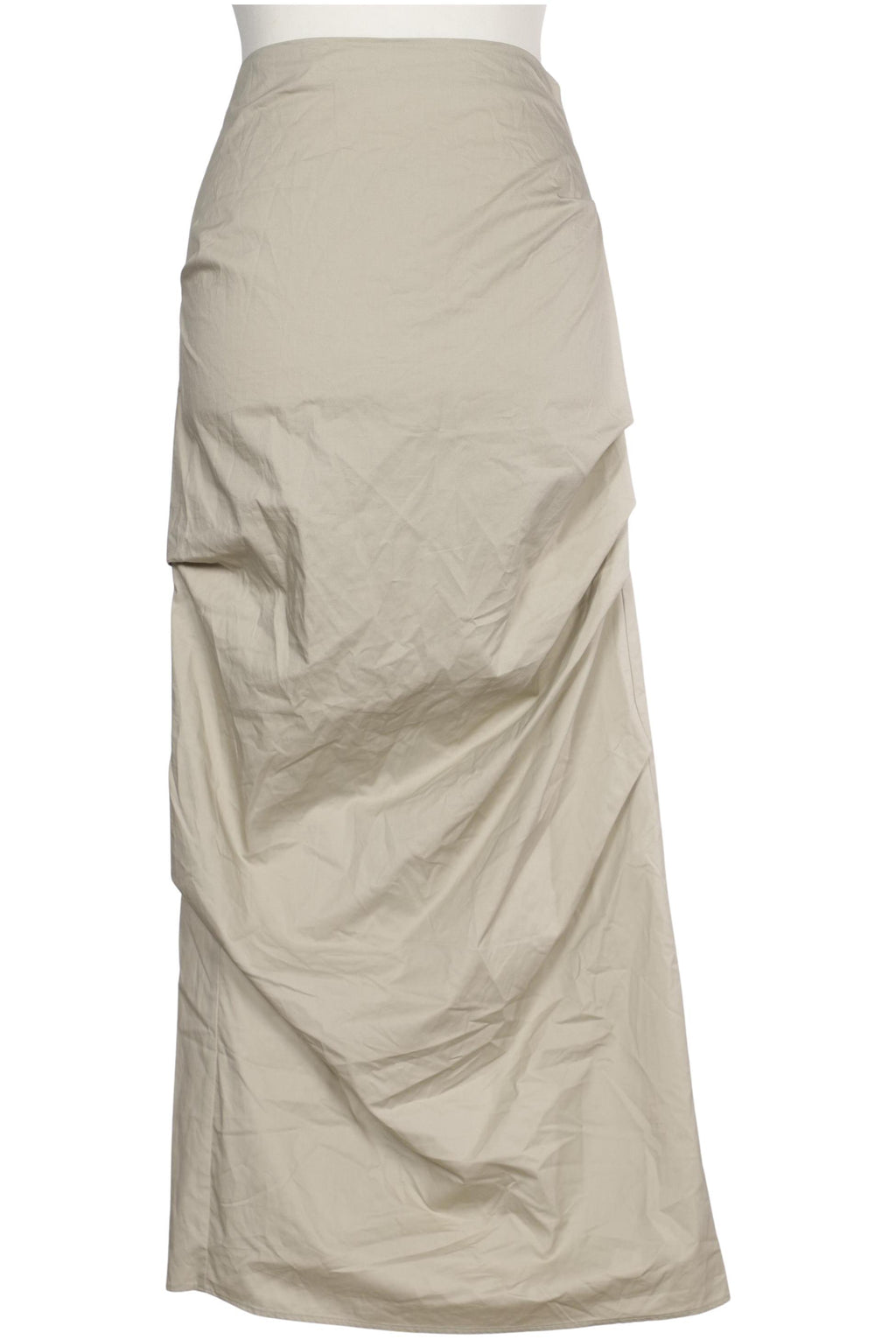 Zara Women's Skirt Beige L Cotton 3