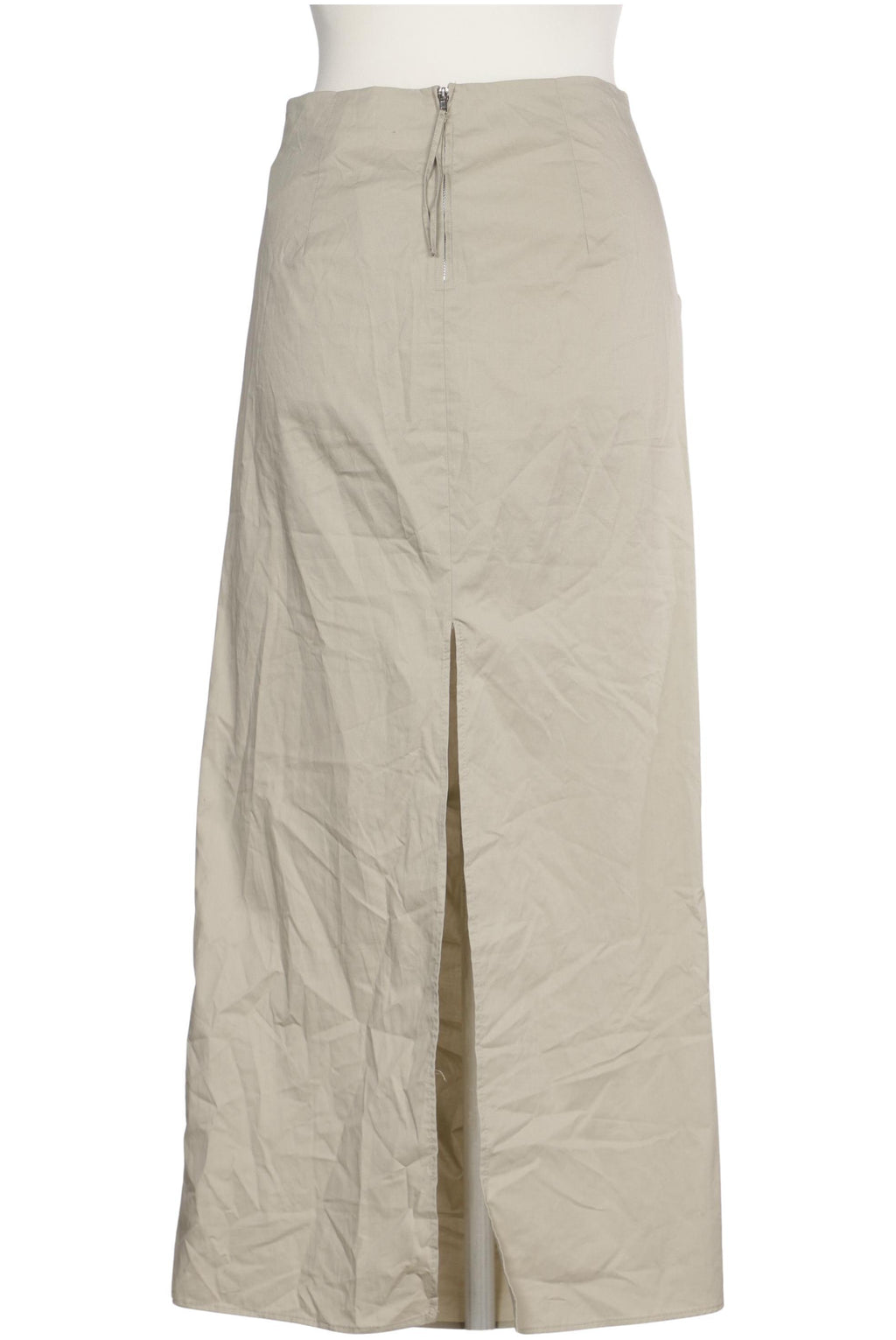 Zara Women's Skirt Beige L Cotton 4
