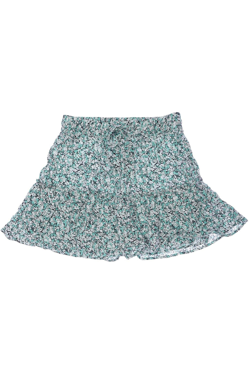 Jupe Femme Zara Vert Clair XS Viscose 4