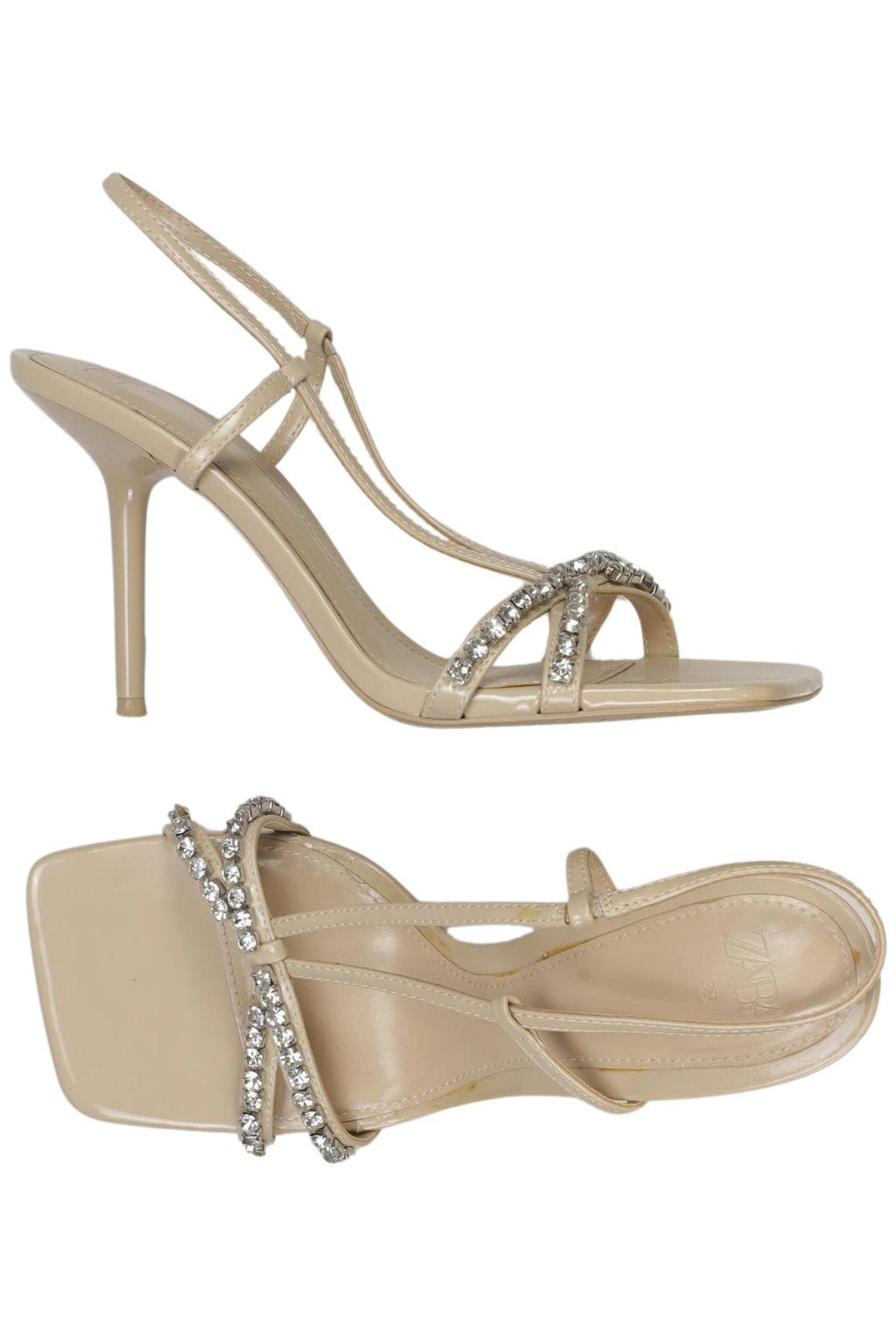 Zara Women's Sandals Beige EU 39 5