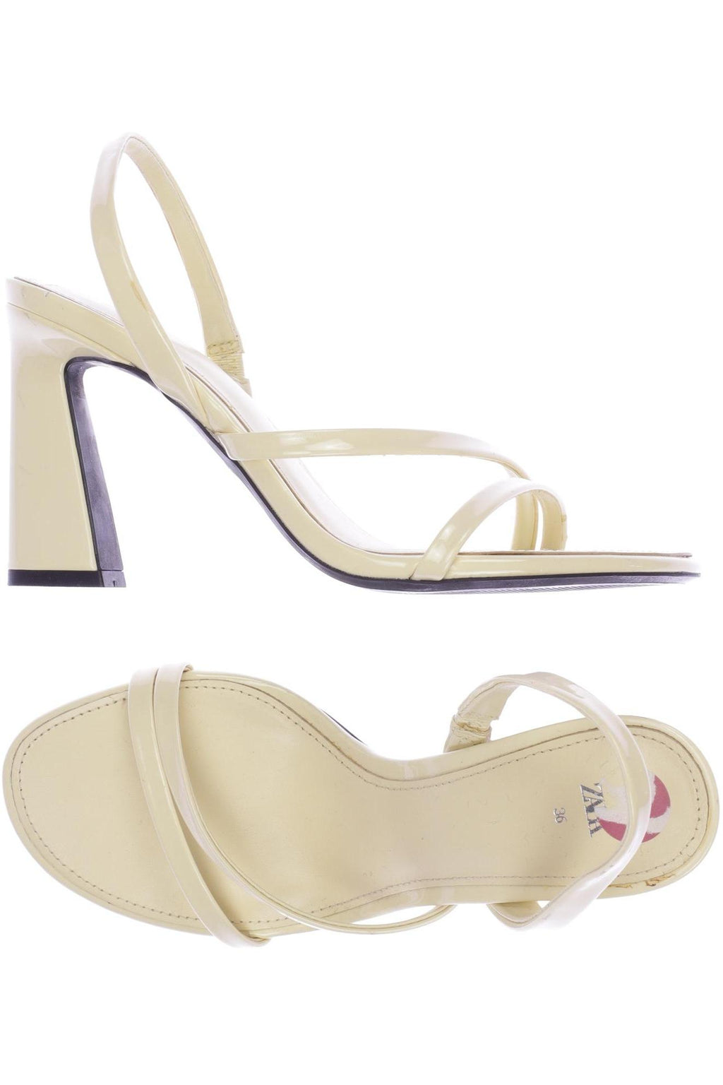 Zara Women Sandals Cream White EU 36 3