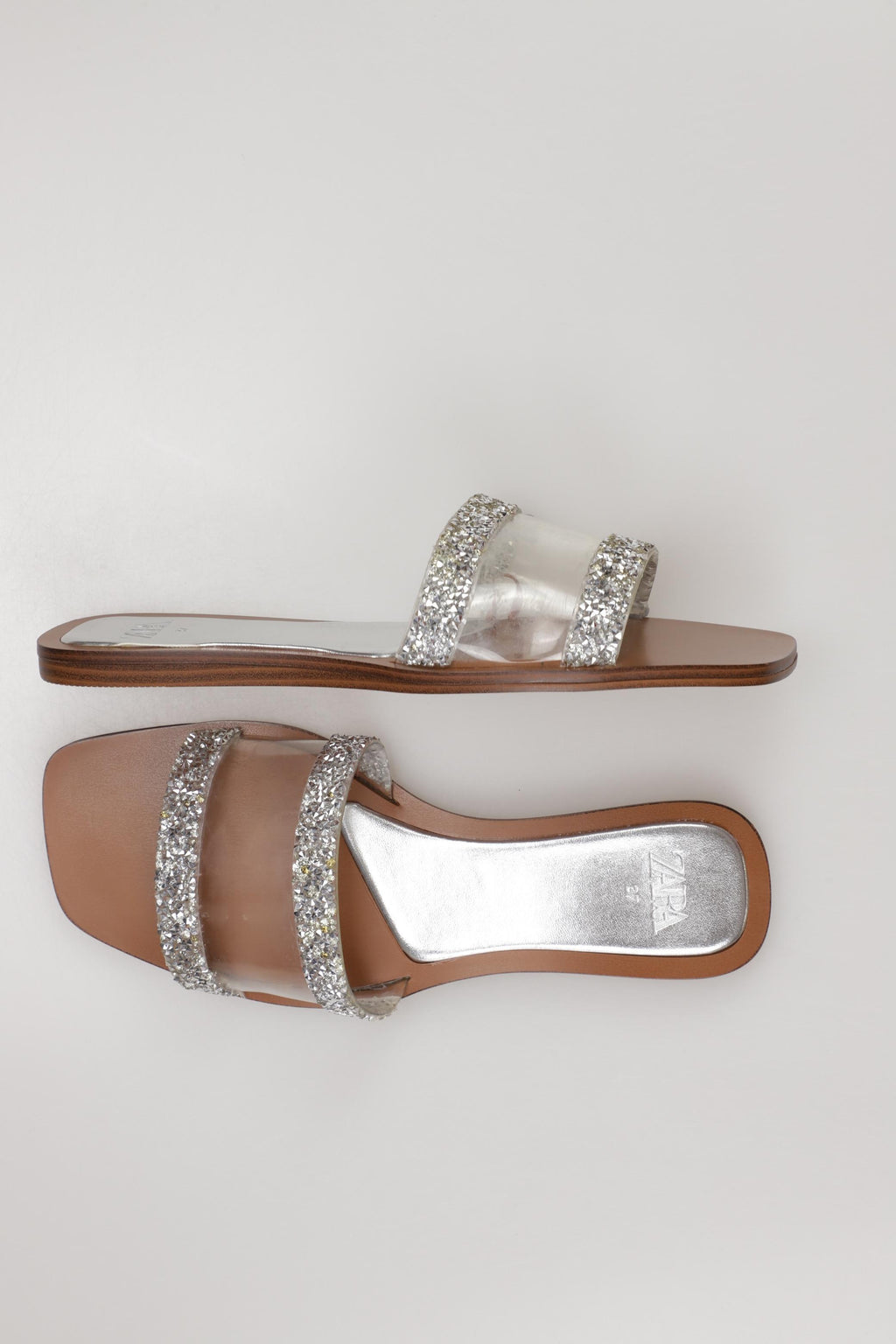 Zara Damensandalen Weiß EU 37 4