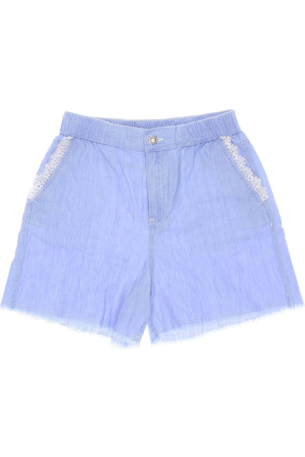 Zara Damen Shorts Light Blue Size S Cotton 5