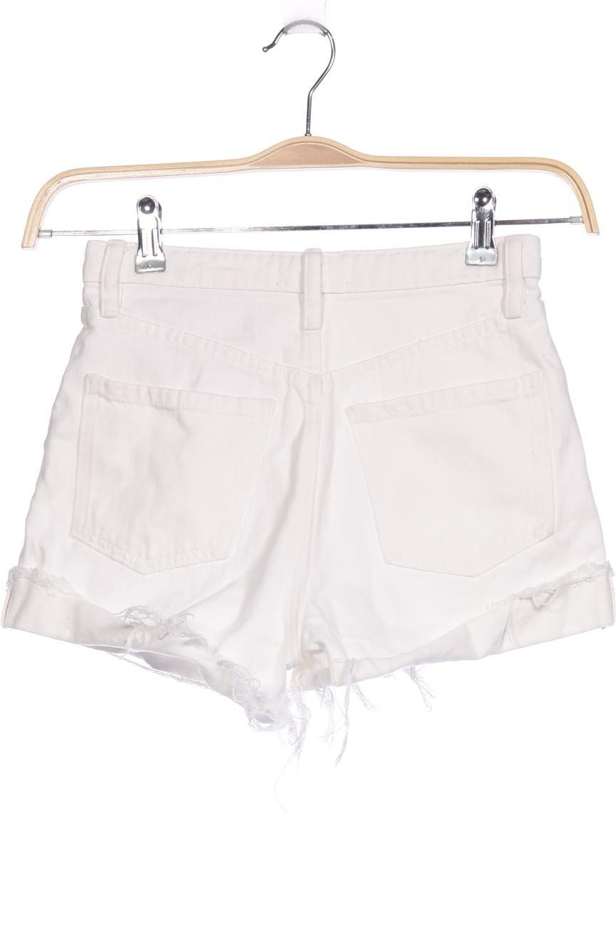 Zara Damen Shorts White EU 34 Cotton 8