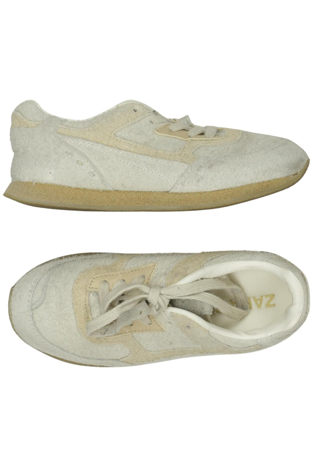 Zara Women's Sneaker Cream White EU 34 2