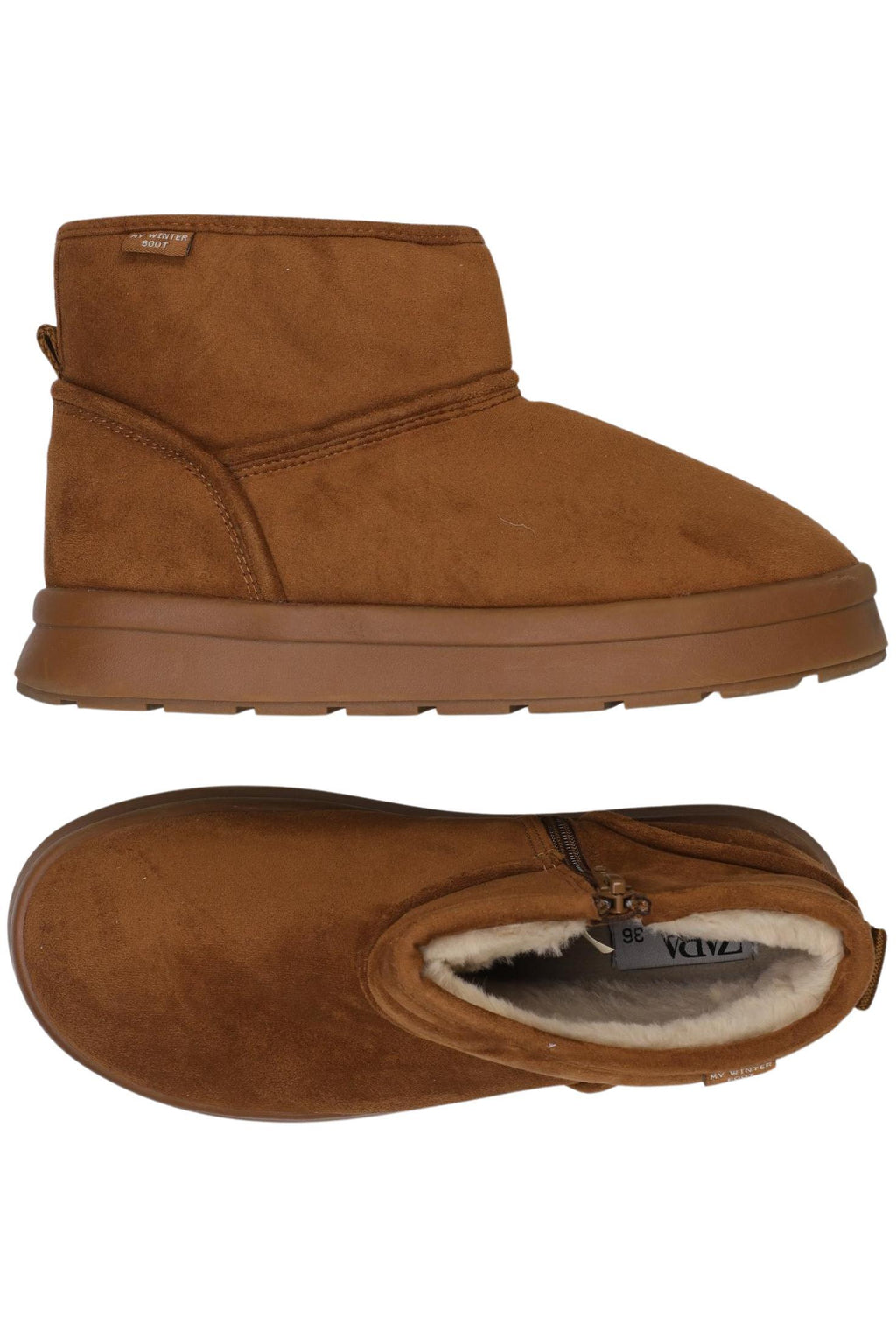 Zara Women Ankle Boots Brown EU 36 8