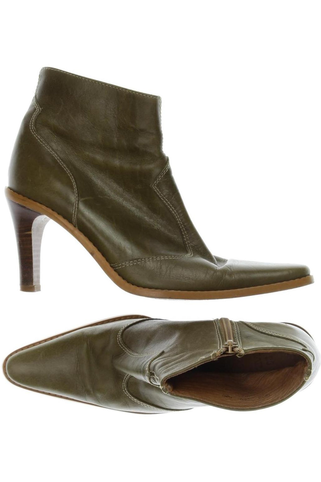 Zara Women Ankle Boots Green EU 36 3