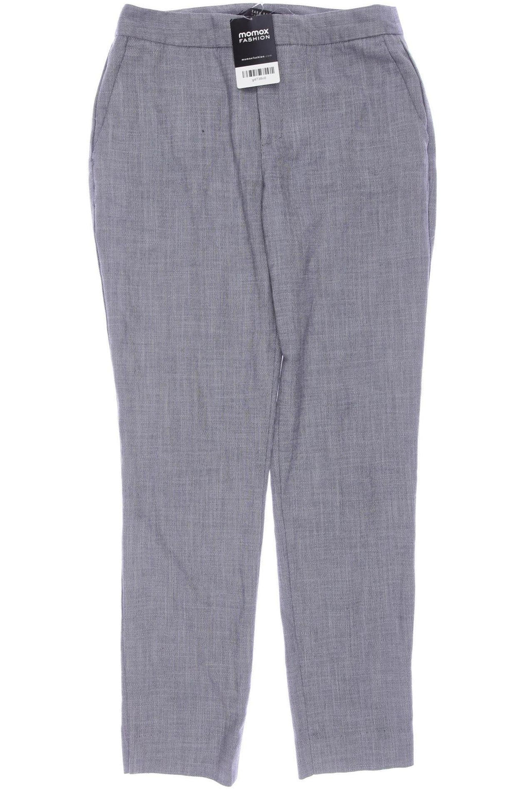 Zara Damen Stoffhose Blue EU 34 7