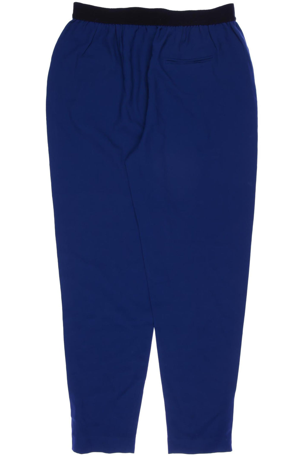 Zara Damen Trousers Navy Blue L Viscose 4