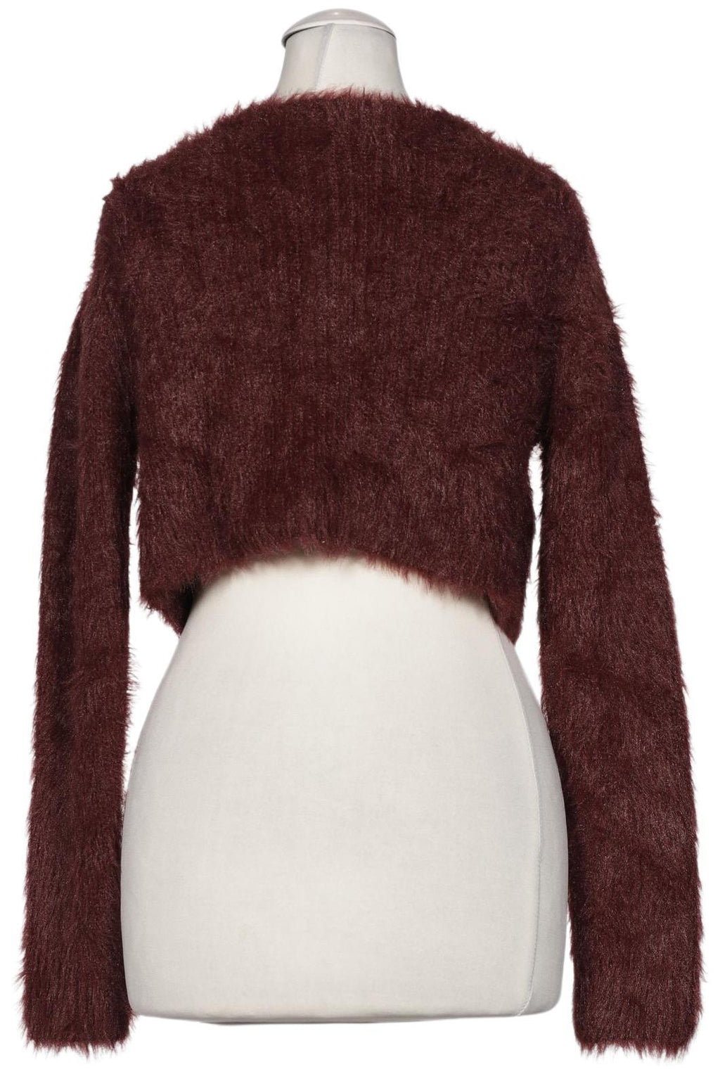 Zara Knit Cardigan Bordeaux Size S 5