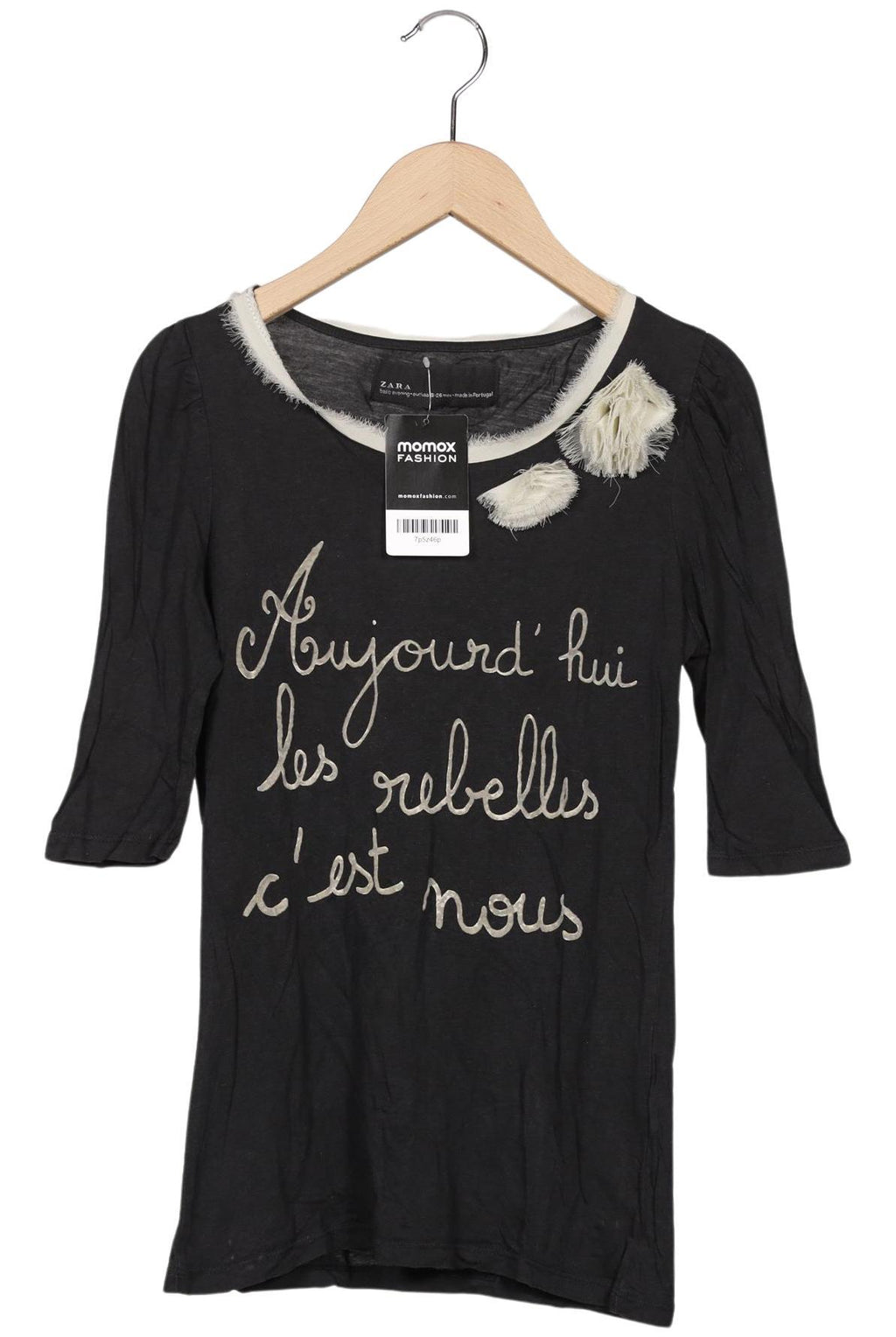 Zara T-Shirt Black Size S 3