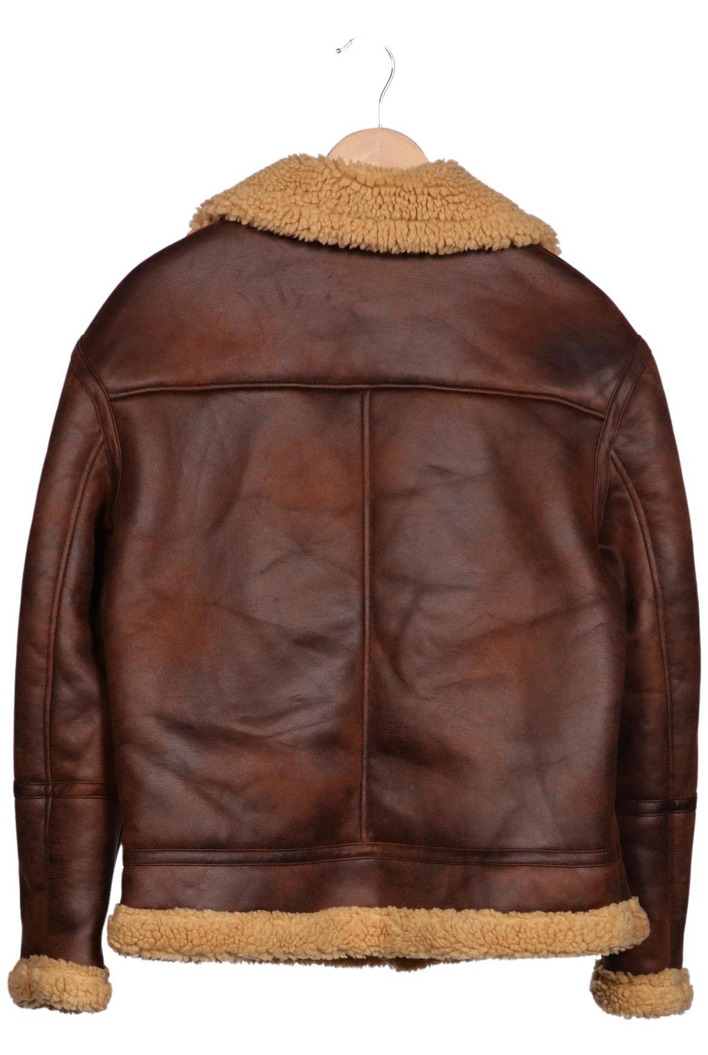Zara Men Jacket Brown M Synthetic 4