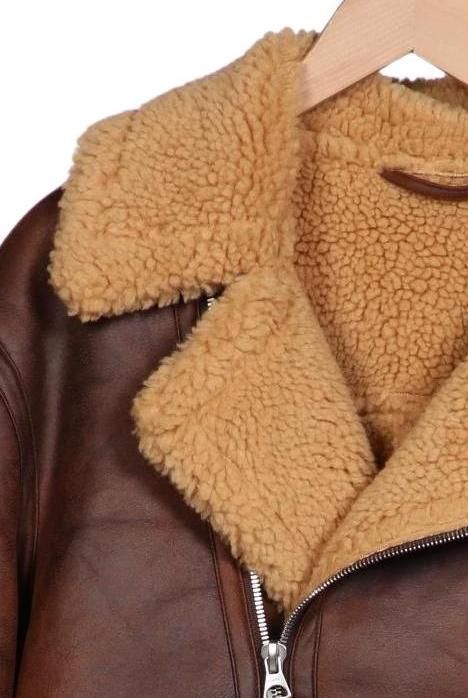 Zara Men Jacket Brown M Synthetic 5