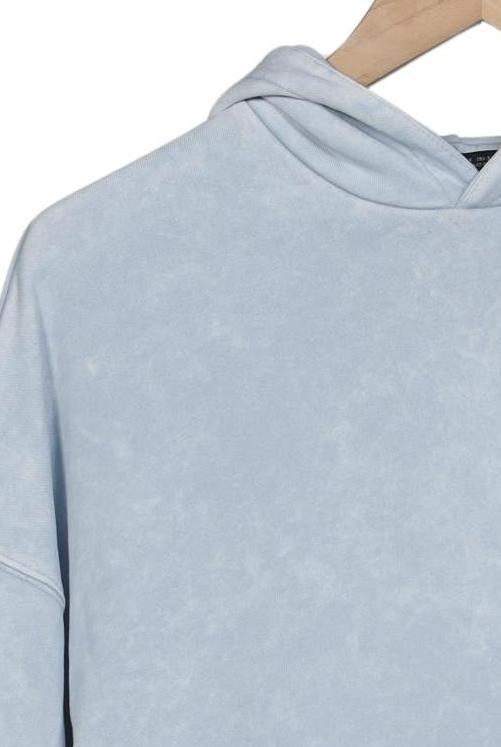 Zara Herren Kapuzenpullover, Hellblau, Gr. S 4