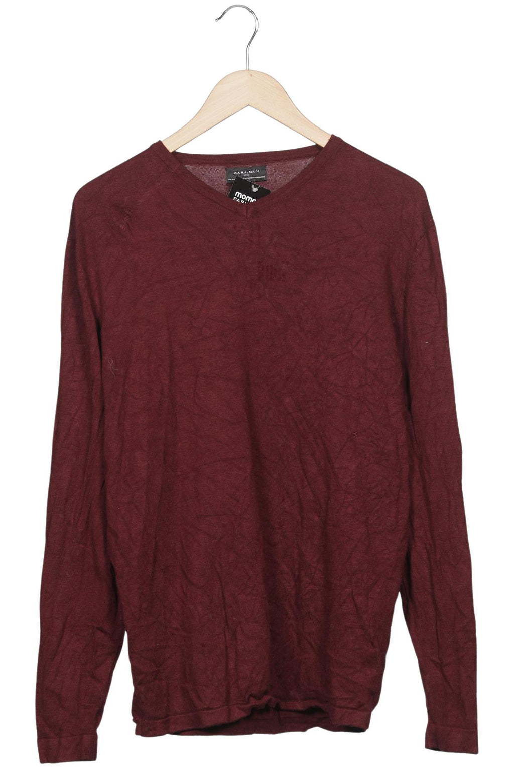 Zara Pull Homme Bordeaux XL 2