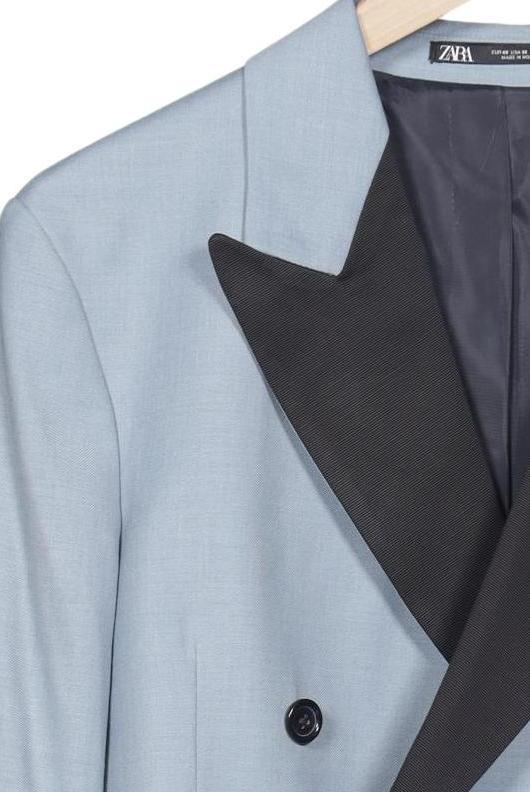 Zara Men Blazer Multicolor EU 48 4