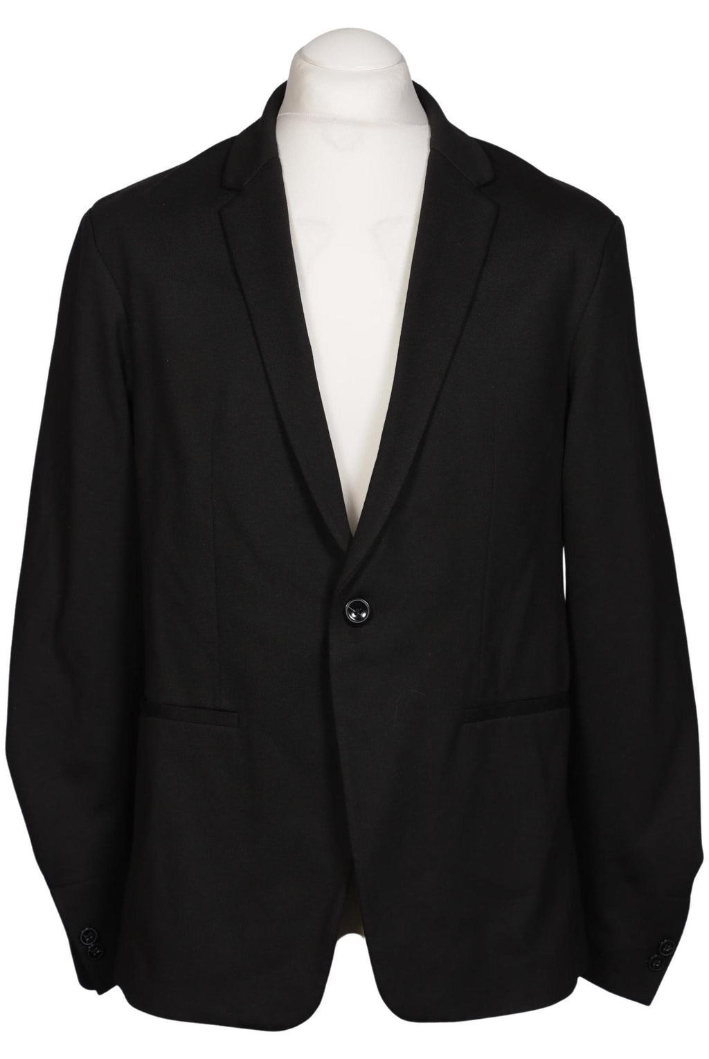 Zara Men Blazer Black XL Synthetic 2