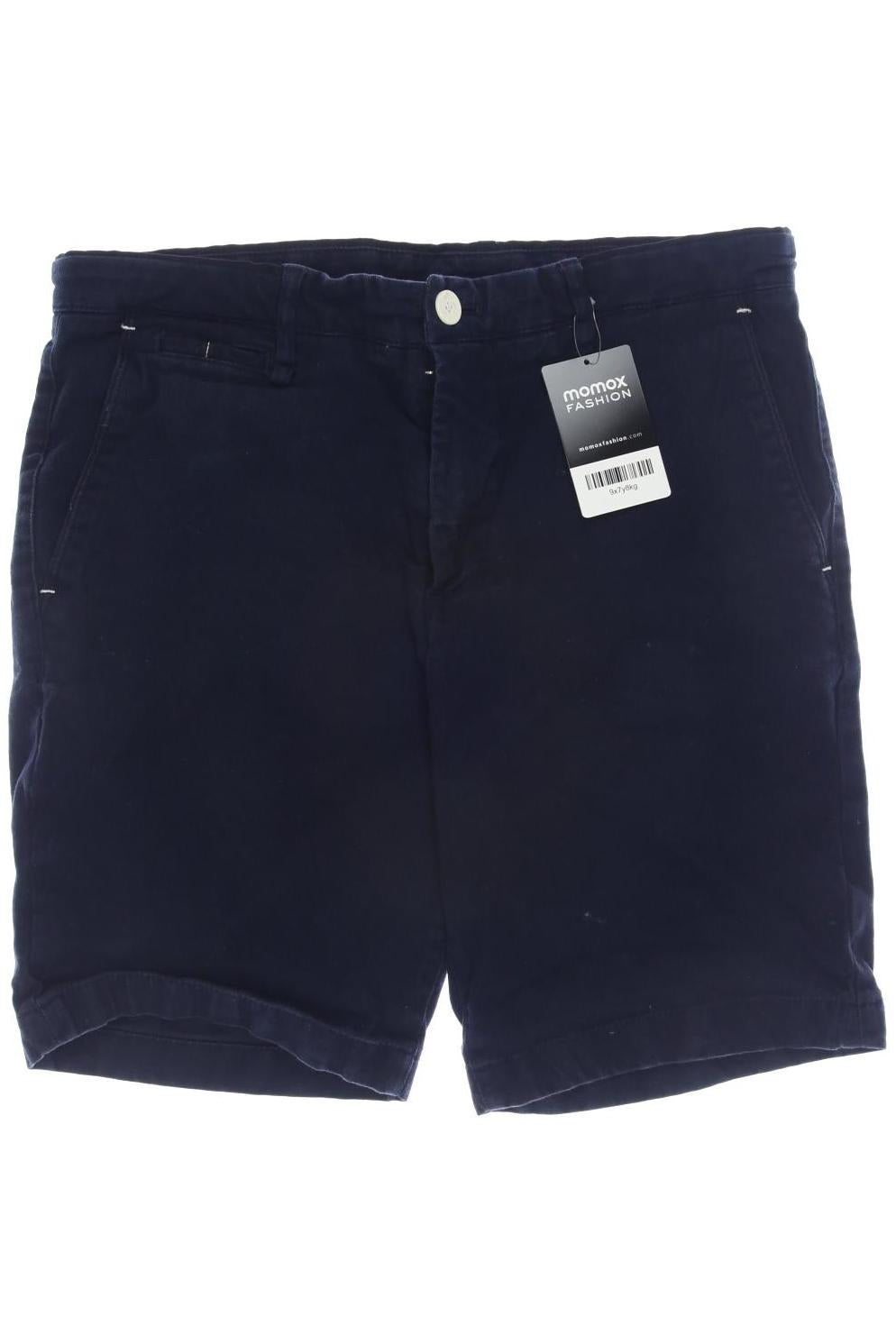 Zara Men Shorts Navy W32 Cotton Elastane 4
