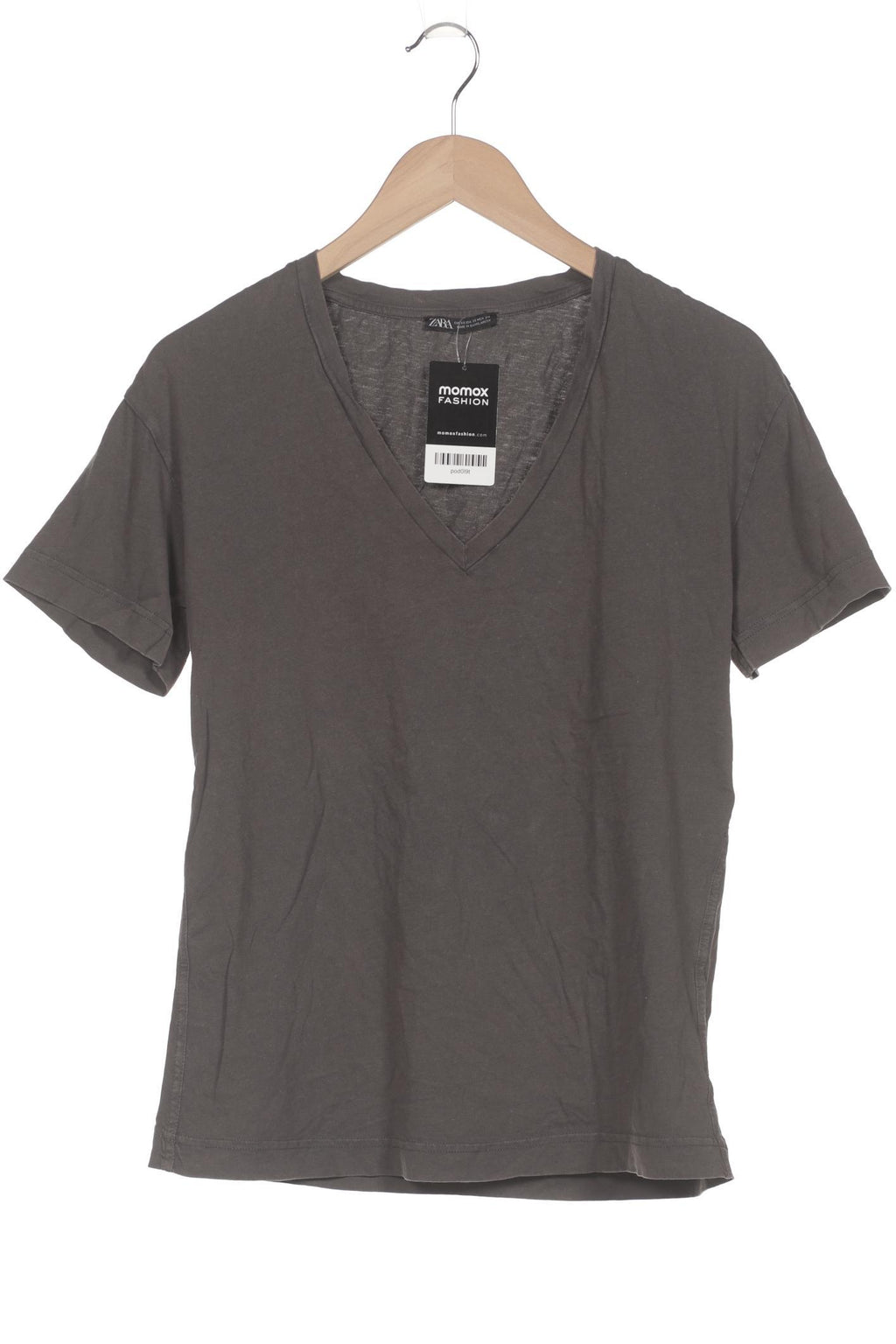 Zara Men T-Shirt Gray XS 4