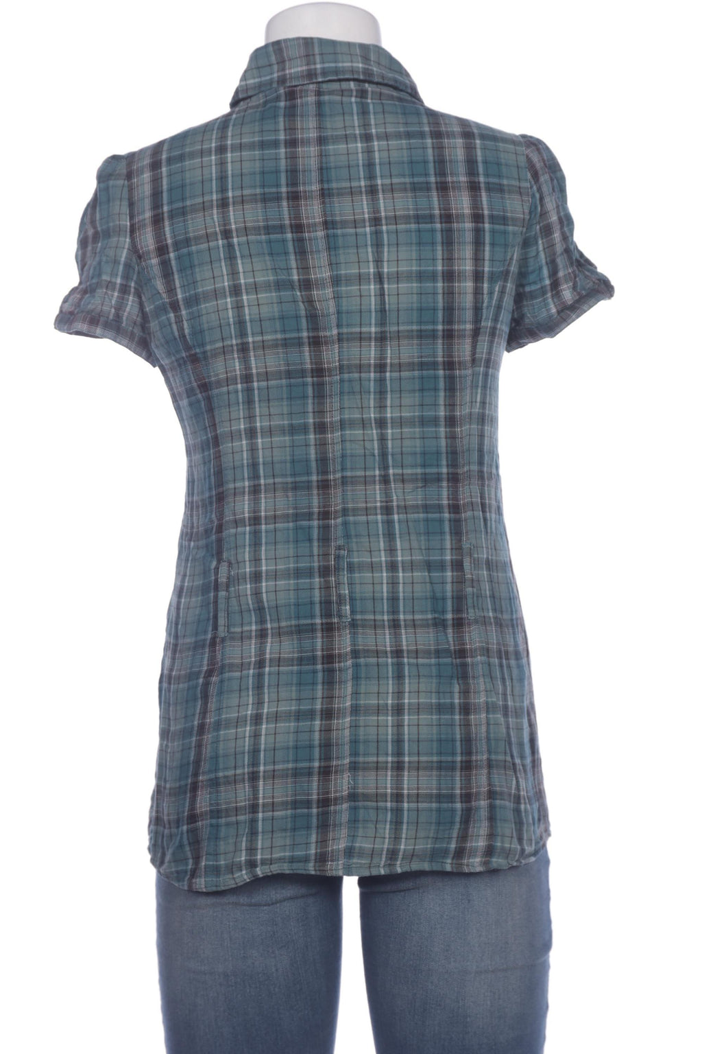 Zero Women's Blouse Blue EU 38 Cotton 5