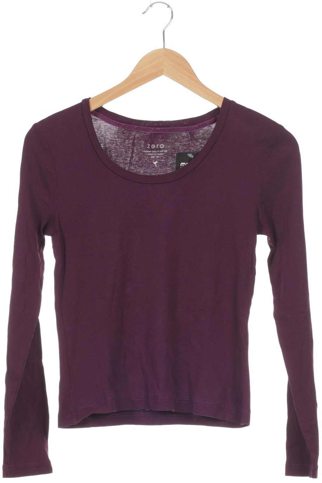 Zero Women Long Sleeve Shirt Purple XXS 4