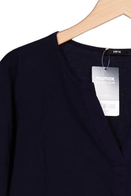 Zero Women's Long Sleeve Shirt Navy EU 44 Cotton 5