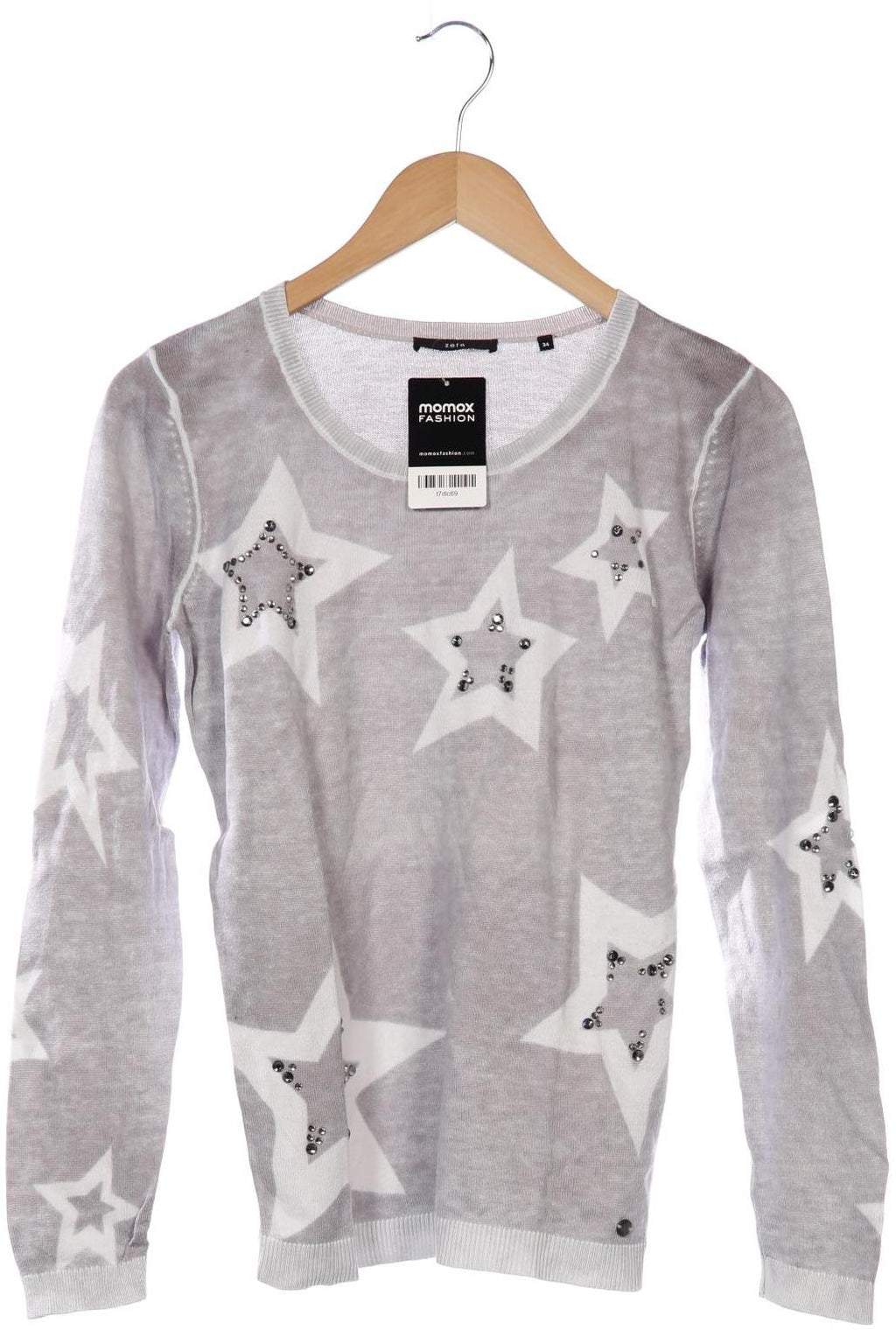 Zero Women's Pullover Gray EU 34 4