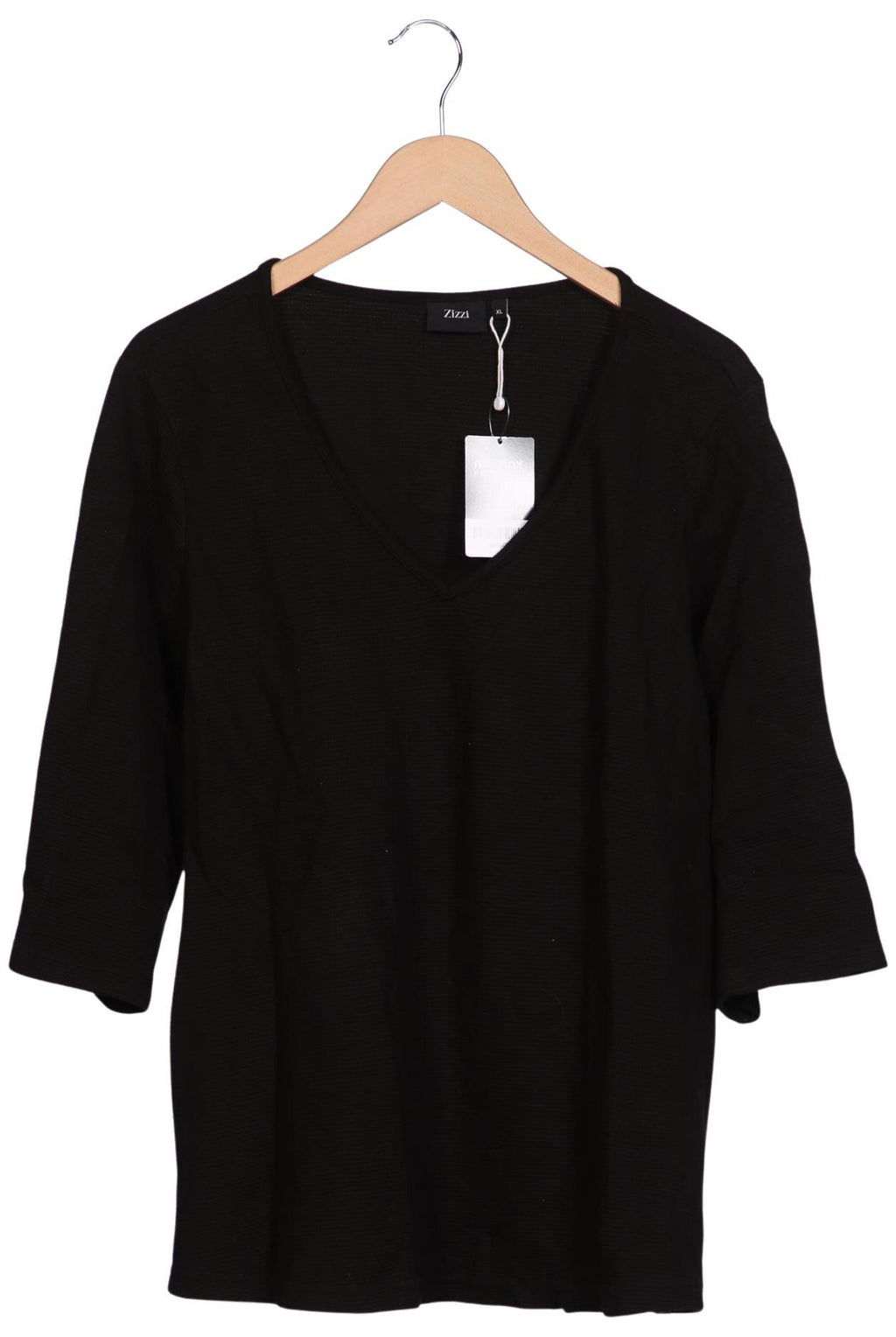 Zizzi Damen Pullover Schwarz XL Cotton 2