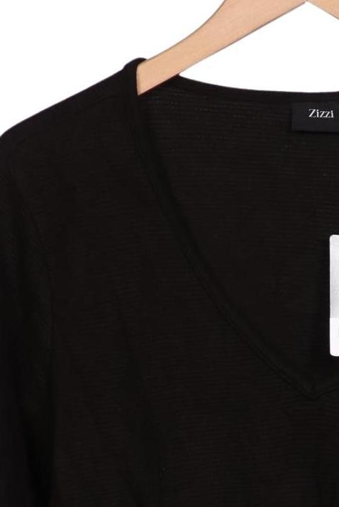 Zizzi Damen Pullover Schwarz XL Cotton 4