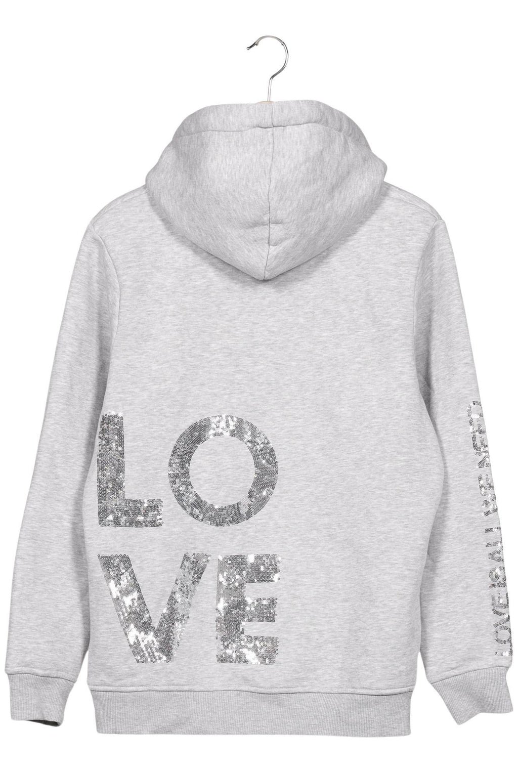 Zwillingsherz Women's Hoodie Gray S 5