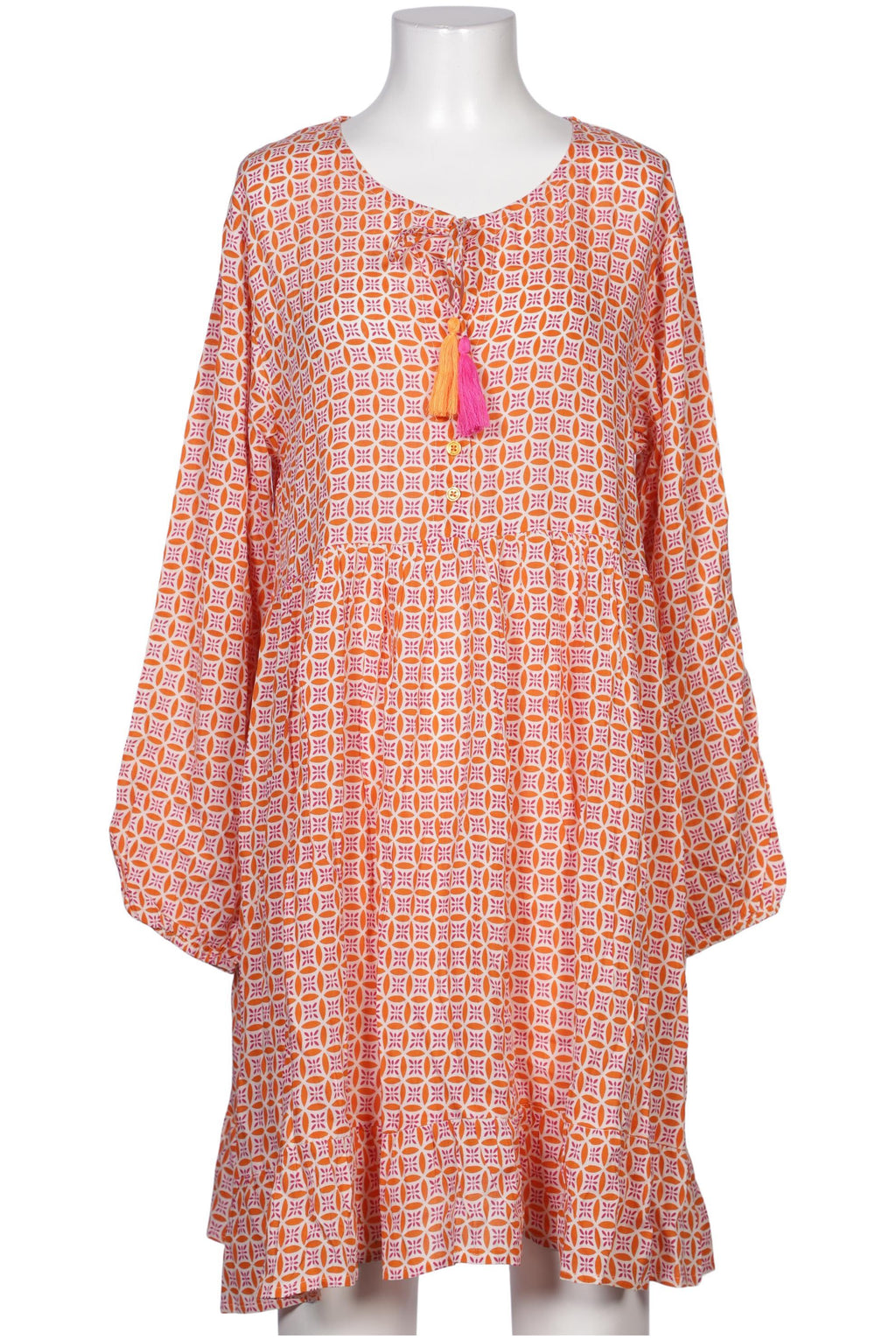 Zwillingsherz Damen Dress Orange S 2