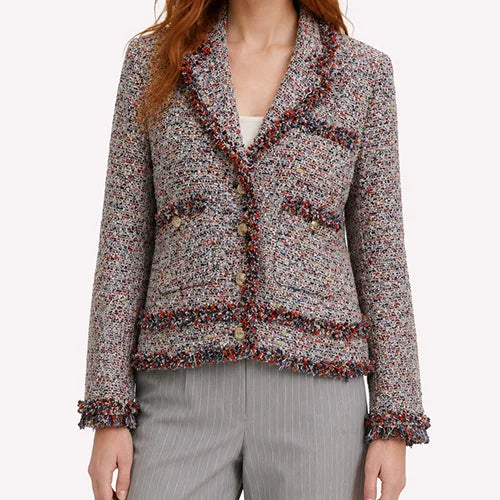 Boucle Blazer Damen Second Hand