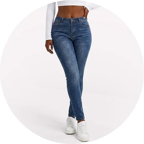 Slim Jeans Damen Second Hand