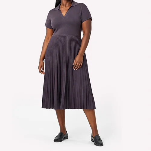 Plisseekleider Damen Second Hand