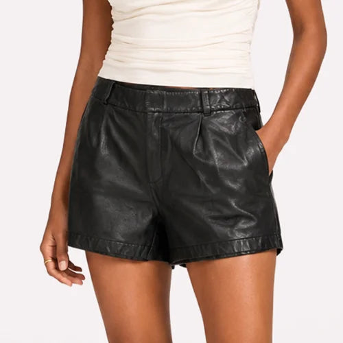 Ledershorts Damen Second Hand