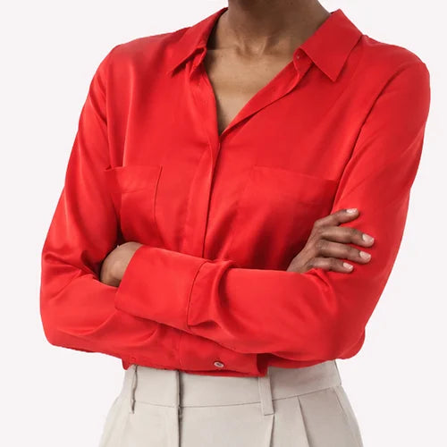 Seidenblusen Damen Second Hand