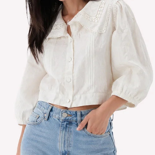 Weisse Blusen Damen Second Hand