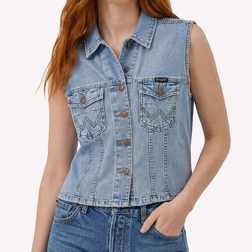Jeanswesten Damen Second Hand