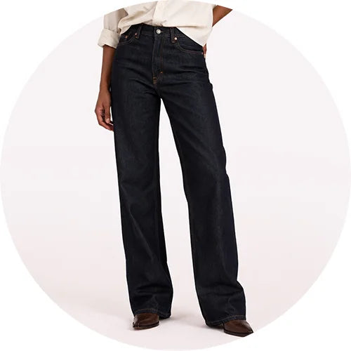 Dark Wash Jeans Damen Second Hand