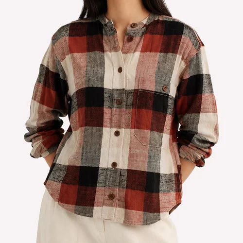 Flanellblusen Damen Second Hand